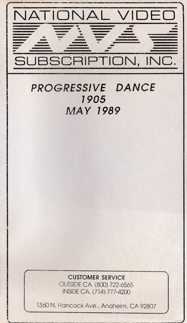 Progressive Dance 1905